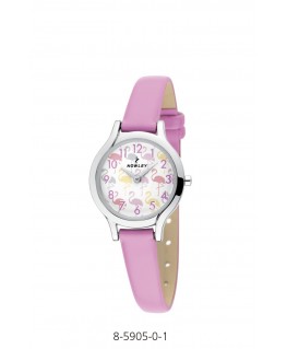 NOWLEY WATCH WITH FLAMINGOS