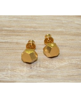 FRUIT BIJOUX GOLDPLATED 8MM EARRINGS