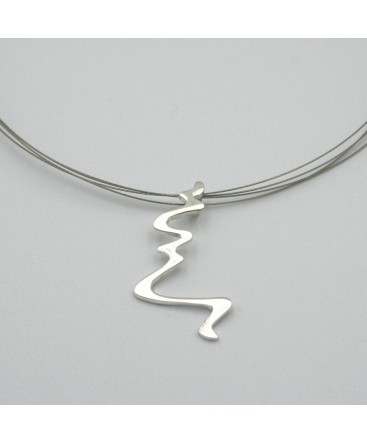 SILVER PENDANT INSPIRED IN TER RIVER