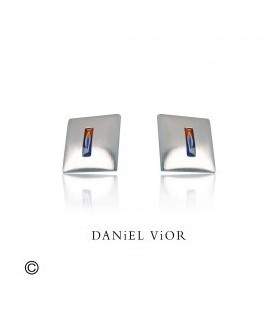 ARRACADES DE PLATA I ESMALT DE DANIEL VIOR