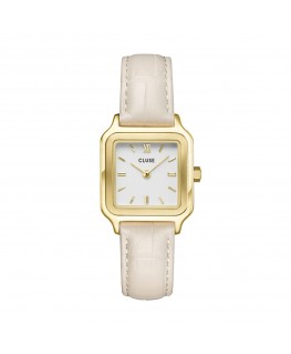 GRACIEUSE PETITE CLUSE WATCH WITH LEATHER STRAP