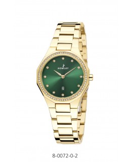 GOLDPLATED NOWLEY WATCH BY PRISMA