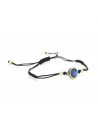 PULSERA VAPOUR CON PIEDRAS AZUL MARINO