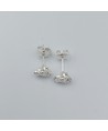 FRUIT BIJOUX SILVER 8MM EARRINGS