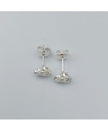 FRUIT BIJOUX SILVER 8MM EARRINGS