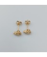 FRUIT BIJOUX GOLDPLATED SILVER EARRINGS