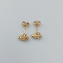 FRUIT BIJOUX GOLDPLATED SILVER EARRINGS