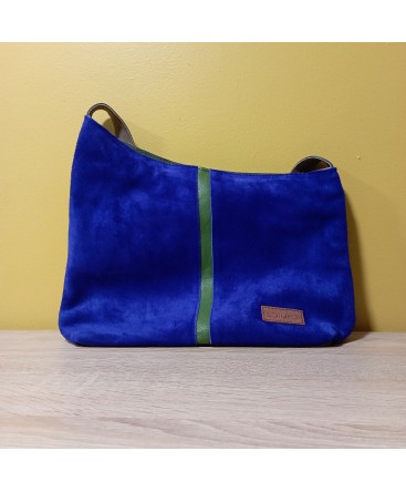 DOUBLE COLOUR LEATHER HANDBAG BY SORUKA