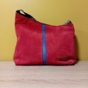 DOUBLE COLOUR LEATHER HANDBAG BY SORUKA