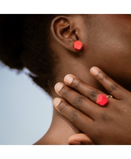 FRUIT BIJOUX COLOUR 10MM EARRINGS