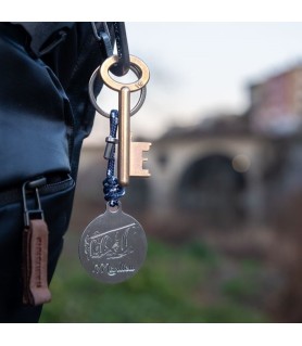 MANLLEU KEY RING WITH IMAGE OF THE BRIDGE