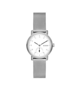 Rellotge de polsera de la marca danesa Skagen d'estil clarament escandinau i minimalista.