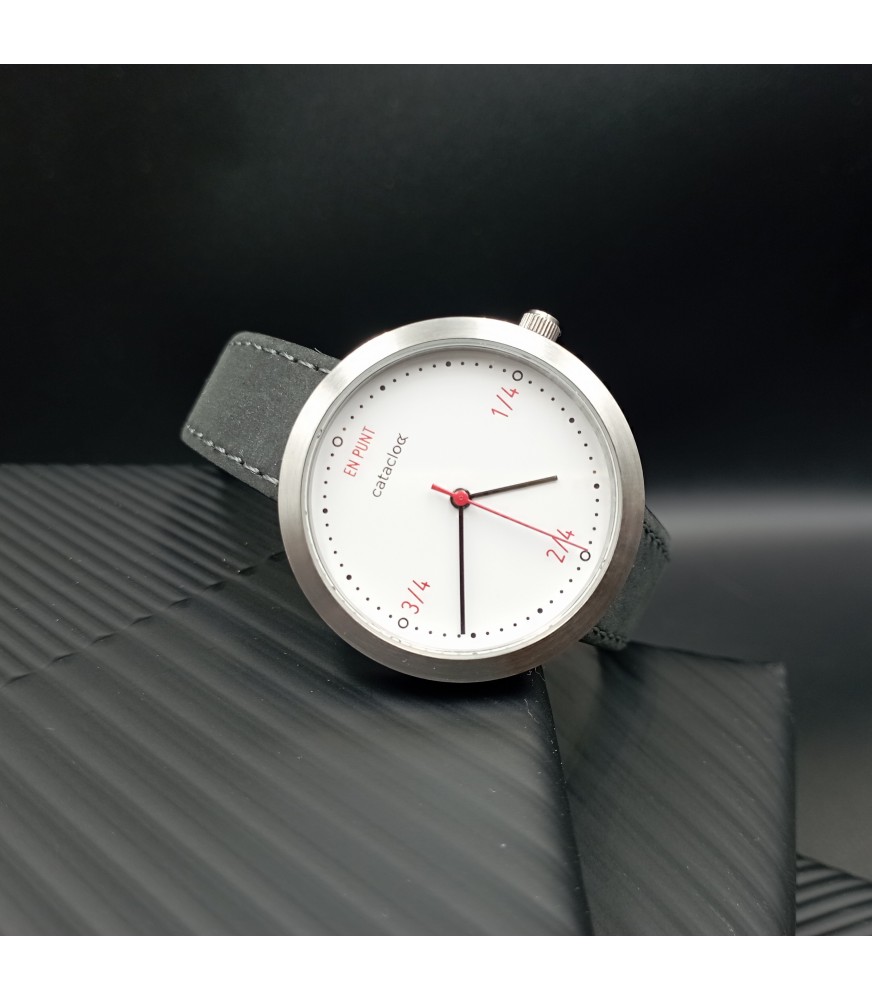 Reloj Cataclock para mujer con la hora en catalán